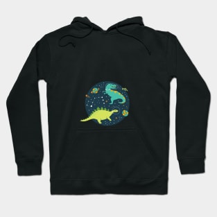 Dinosaur Space Adventure Hoodie